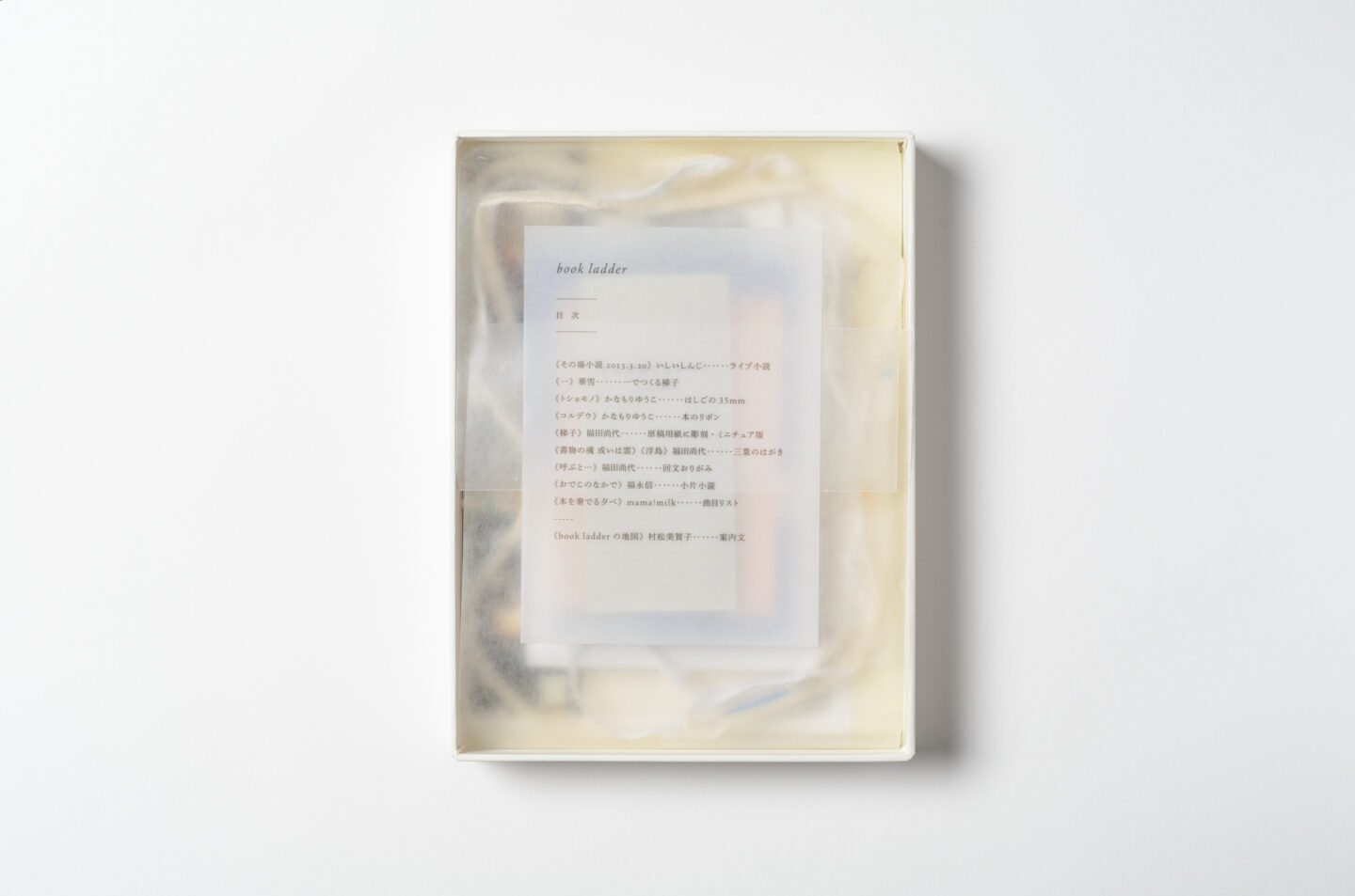 本の梯子 book ladder