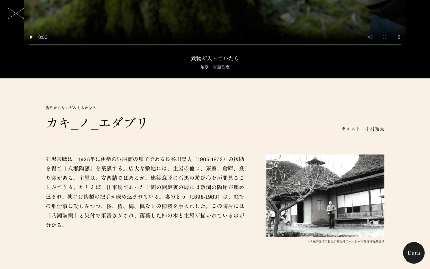 ABCコレクション・データベース vol.1 石黒宗麿陶片集