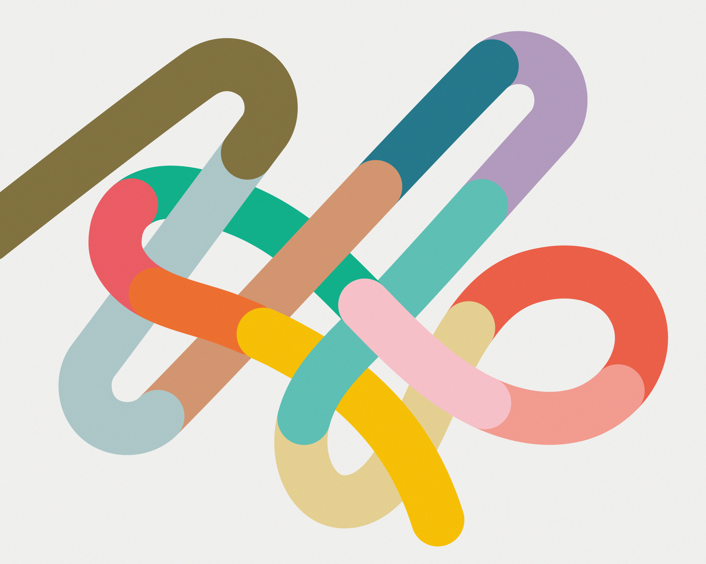 unlearn チラシ　編み直す線